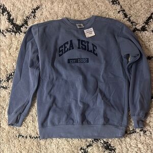 Blue Sea Isle City NJ crewneck (approach clothing) NWT